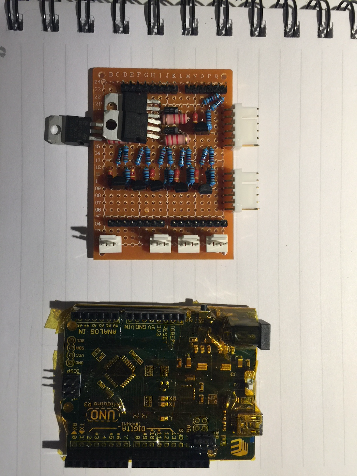 work-ing-progress circuit boards